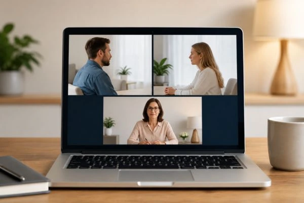 Image of online shuttle mediation Thatcham